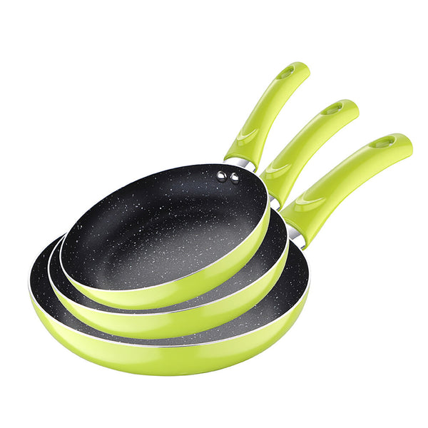 Set of pans San Ignacio Green Aluminium (3 pcs)