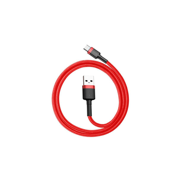 USB A to USB C Cable Baseus CATKLF-A09 Red 50 cm 0,5 m