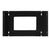 6Ru 300Mm Deep Wall Mount Server Rack Frame