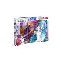 Disney Frozen 2 Glitter Effect puzzle 104pcs