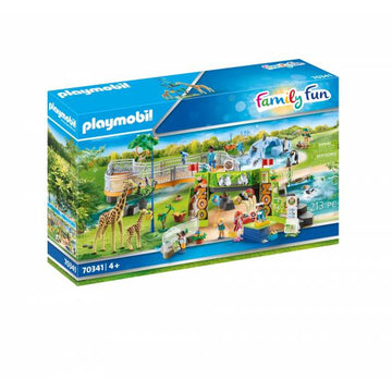 Playmobil 70341 Large City Zoo 213 Piece Building Set