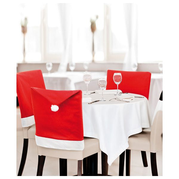 Chair Cover Father christmas hat (50 X 62 cm) 144260