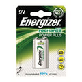 Rechargeable Batteries Energizer 5222-1 9 V HR22 175 mAh