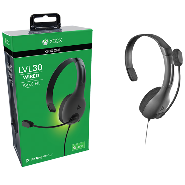 XBOX ONE PDP LVL30 Chat Headset Black