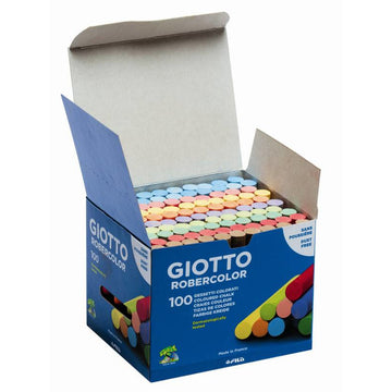 Chalks Giotto Robercolor Multicolour Dust-resistant 100 Pieces