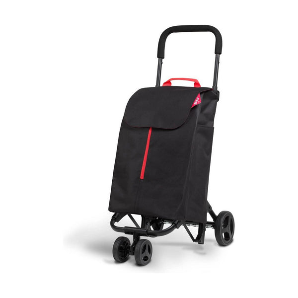 Shopping cart Gimi Twin Urban Black 50 L (39 x 52 x 95 cm)