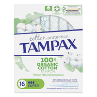 Super Tampons ORGANIC Tampax (16 uds)