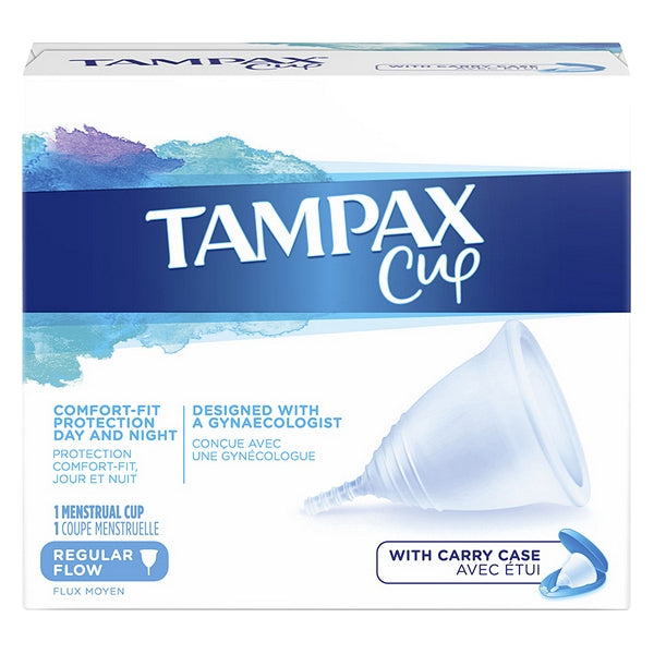 Wineglass Regular Flow Tampax