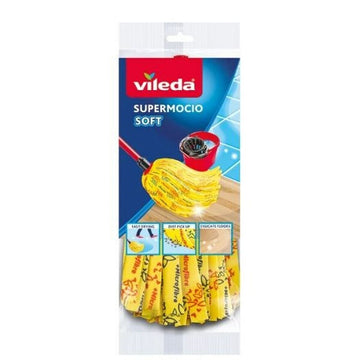 Replacement Vileda SuperMocio Soft Mop Yellow (1 Unit)