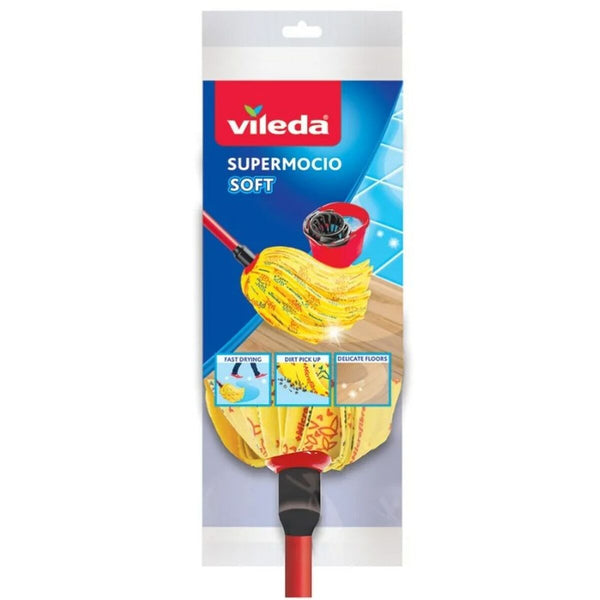 Replacement Vileda SuperMocio Soft Mop Yellow (1 Unit)