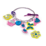 Bracelet Making Kit Clementoni Charms Multicolour Neon