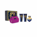 "Versace Dylan Blue Pour Femme Eau De Parfum Spray 100ml Set 4 Pieces"