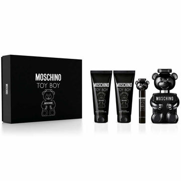 "Moschino Toy Boy Eau De Parfum Spray 100ml Set 4 Pieces"