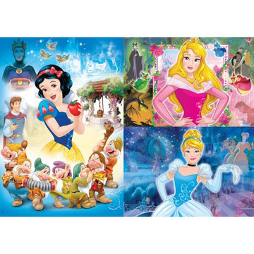 Princess Disney puzzle 3x48pcs