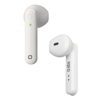 Bluetooth Headphones SBS ‎TEEARTWSHOPBTW 300 mAh White