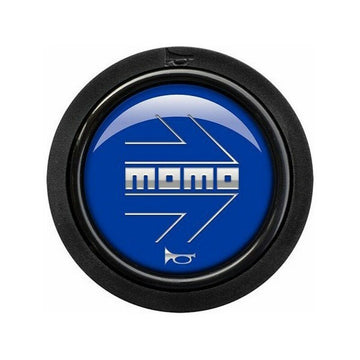 Button Momo SPHOARWBLUCHF Steering wheel Blue