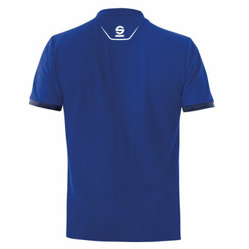 Polo à manches courtes homme Sparco TECH STRETCH Bleu