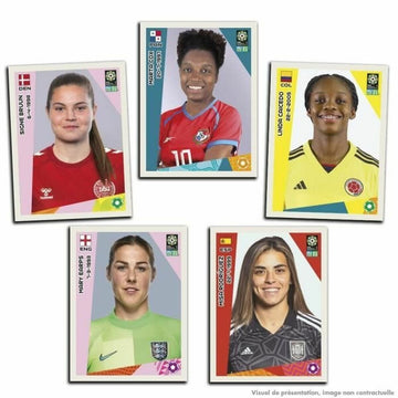 Pack d'images Panini FIFA Women's World Cup AU/NZ 2023 9 Enveloppes