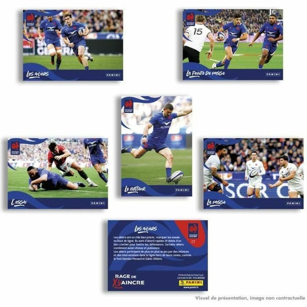 Pack of stickers Panini France Rugby 36 Envelopes