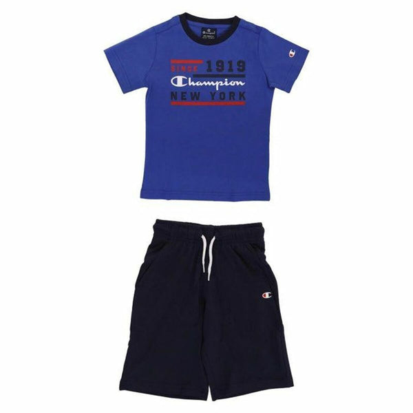 Children's Sports Outfit Champion Blue 2 Pieces