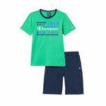 Children's Sports Outfit Champion Green 2 Pieces Lime green