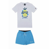 Children's Sports Outfit Champion White 2 Pieces