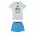 Children's Sports Outfit Champion White 2 Pieces