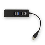 USB Hub Ewent EW1140 3 x USB 3.1 RJ45 Plug and Play