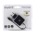 Wall Charger Ewent EW1305 Black