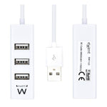 USB Hub Ewent EW1122 White