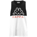 Men's Sleeveless T-shirt Kappa Eric CKD White Black