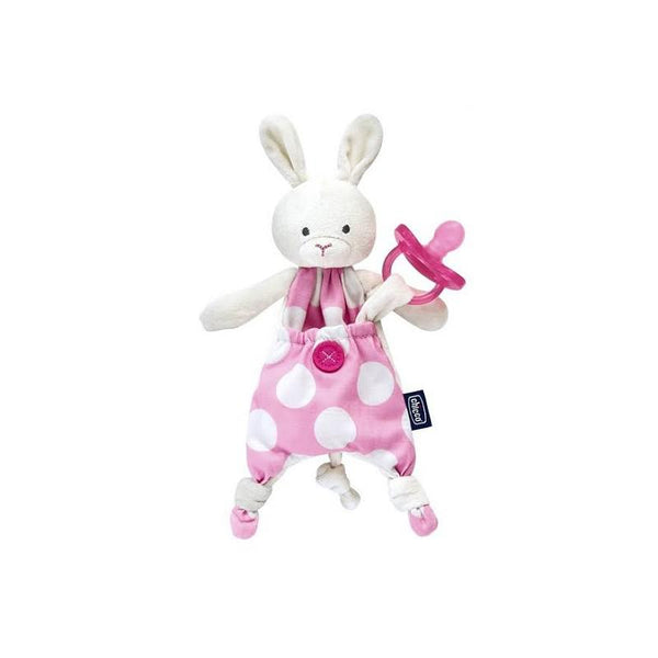 "Chicco Dummy Guardian Pocket Bunny Pink"