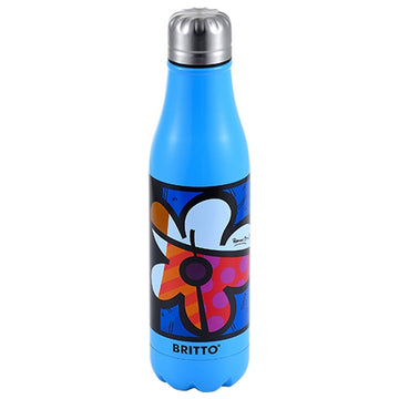 Thermos Britto Flower Blue Stainless steel (500 ml)