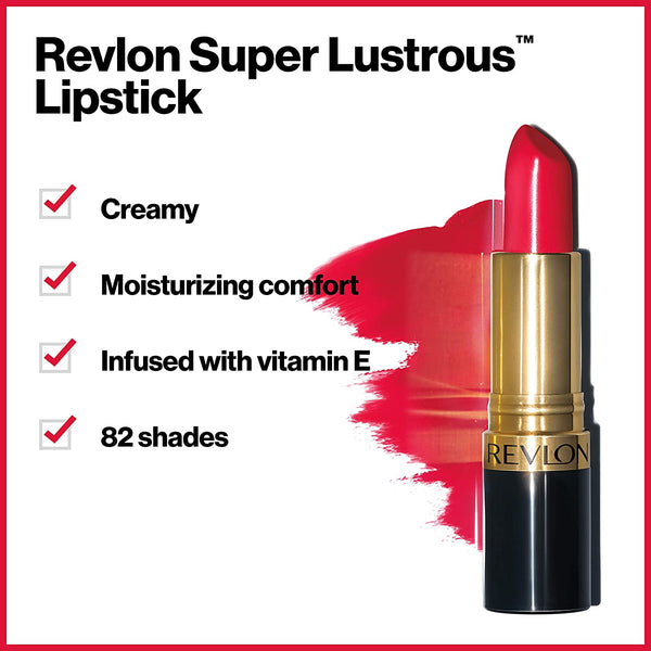 "Revlon Super Lustrous Lipstick 477 Black Cherry 3,7g"