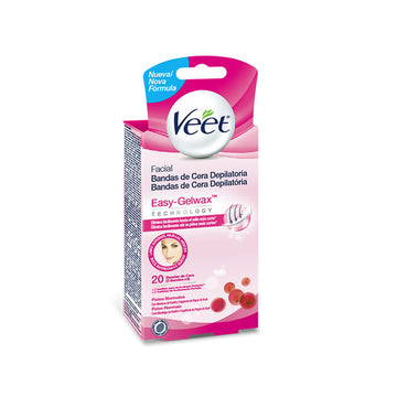 "Veet Hair Removal Strips Normal Skin 20 Unitá"