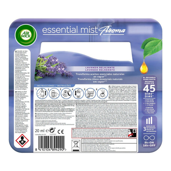 Automatic Air Freshener Essential Mist Air Wick Relaxing (20 ml)