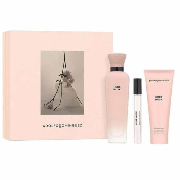 "AD Nude Musk Eau De Parfum Spray 120ml Set 3 Pieces"