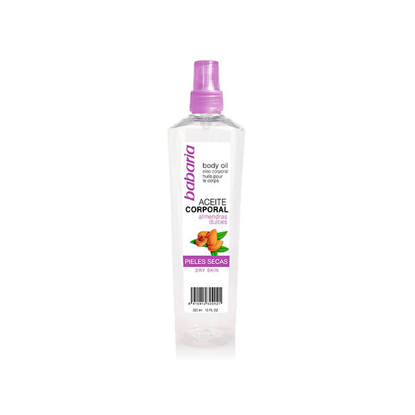 "Babaria Sweet Almonds Moisturizing Body Oil 300ml"