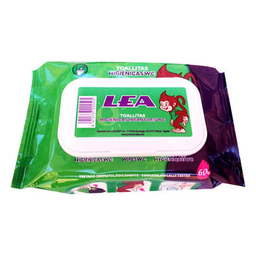 "Lea Children's Hygiene Wipes Wc Pack 60 Units"