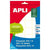 Labels Apli White 22 x 32 mm (10Units)