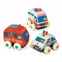 Set of 3 Cars Moltó Friction