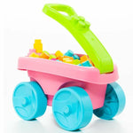 Building Blocks Moltó    20 Pieces Trolley Pink