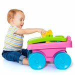 Building Blocks Moltó    20 Pieces Trolley Pink