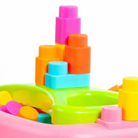 Building Blocks Moltó    20 Pieces Trolley Pink