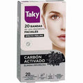 Strisce Depilatorie Viso Carbón Activado Taky (20 uds)