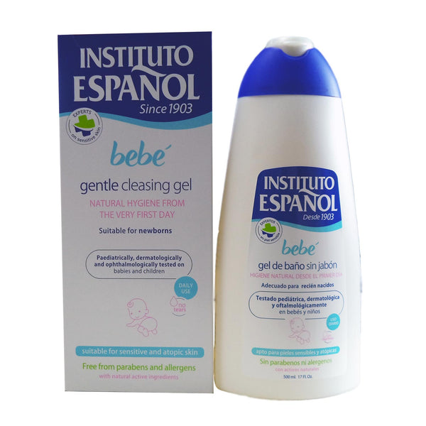 "Instituto Español Gel Per Il Bagno Senza Sapone Pelle Sensibile Neonato Senza Allergeni 500ml"