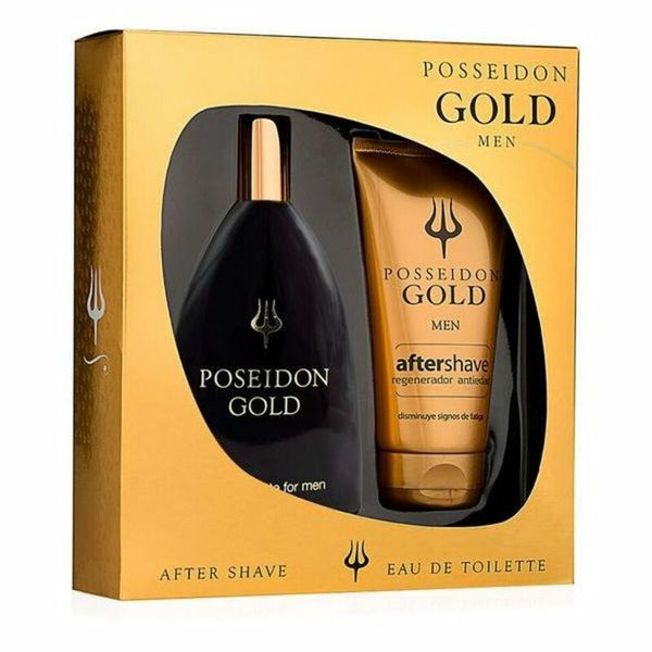 Men's Perfume Set Gold Poseidon (2 pcs) 2 Pieces