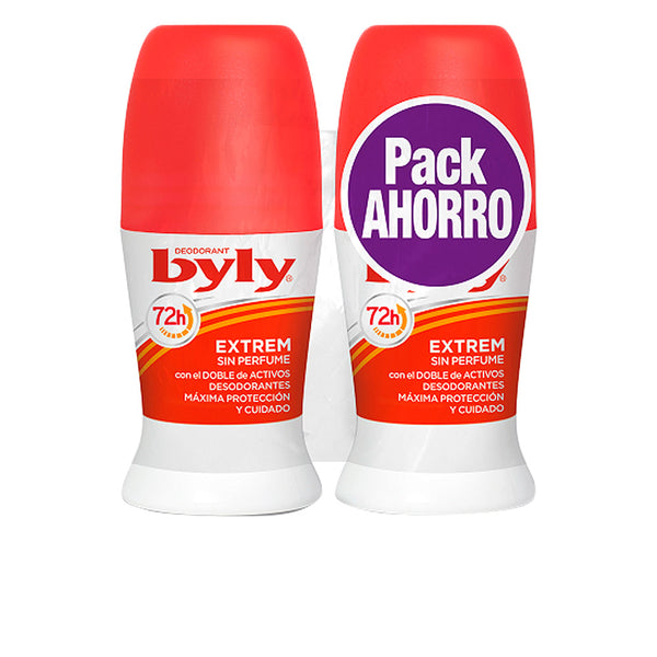 "Byly Extrem Deodorante Roll On 2x50ml"