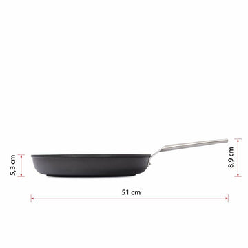 Pan Valira AIRE 30CM Black Aluminium (Ø 30 cm)