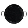 Deep Pan with Handles Vaello Black Enamelled Steel (Ø 38 cm)